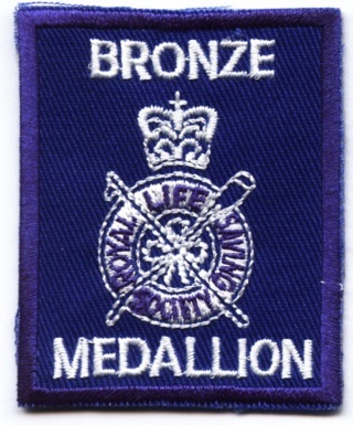 SLSS Bronze Medallion Award Badge
