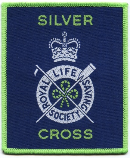 SLSS Silver Cross Award Badge